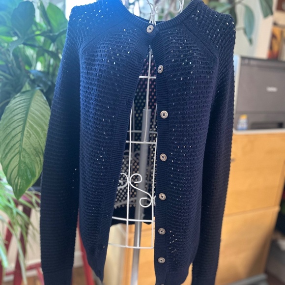 Max Studio Crochet cardigan - Picture 2 of 8